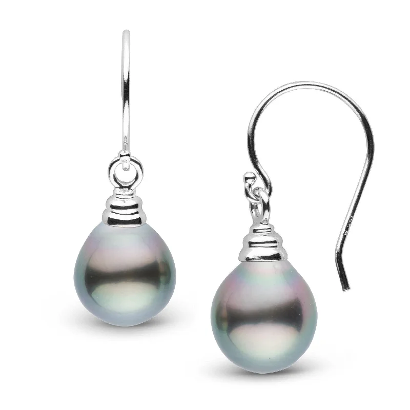 Honey Collection Tahitian Drop 11.0-12.0 mm Pearl Earrings