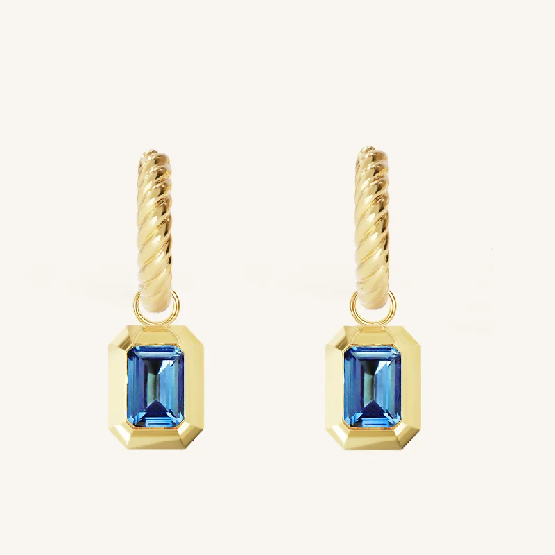 Royale Charm Hoops