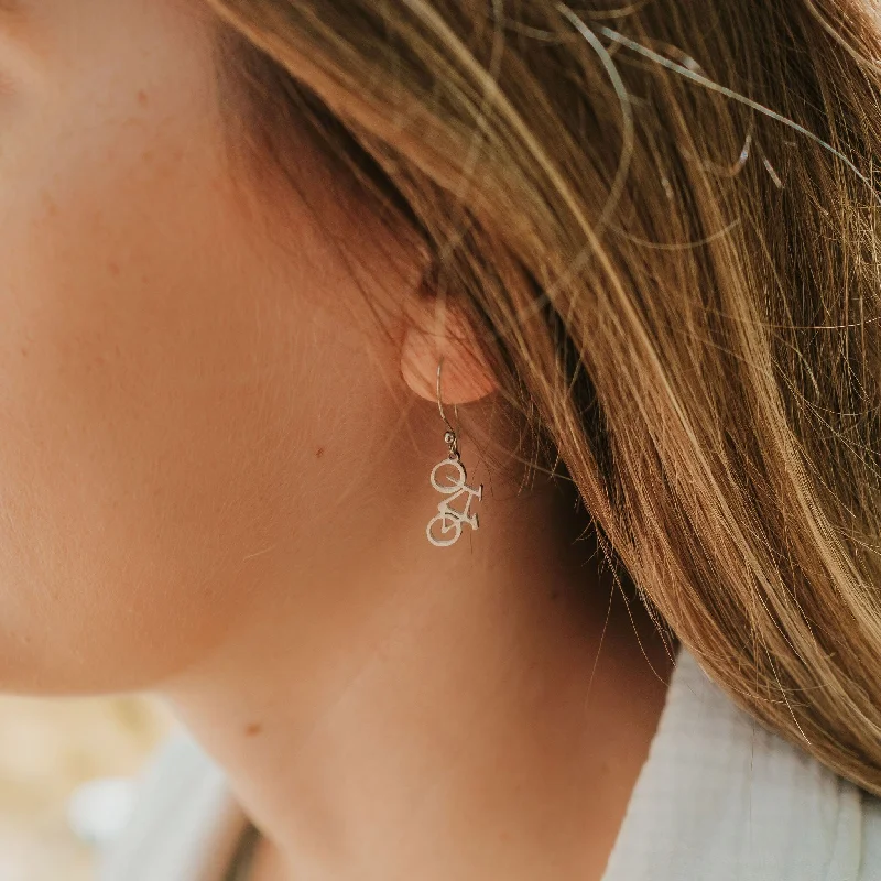 The Mountain Bike Earrings