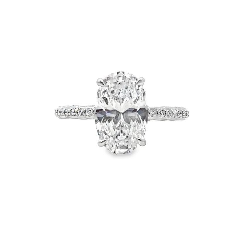 A. JAFFE Diamond Engagement Ring