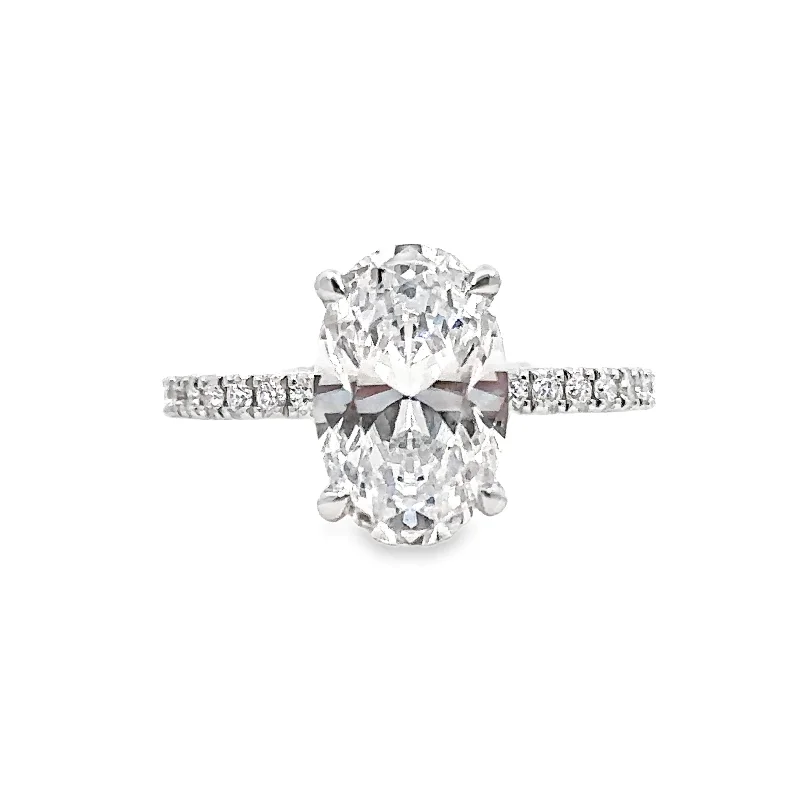 A. JAFFE Diamond Engagement Ring