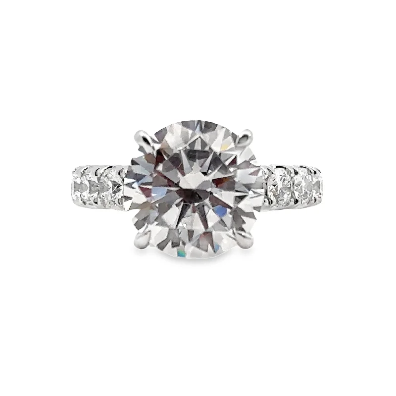 A. JAFFE Diamond Engagement Ring