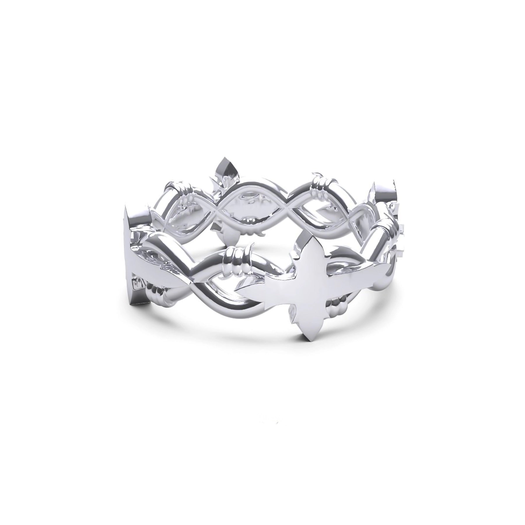 BARBED WIRE RING