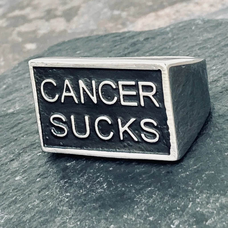 Cancer - Cancer Sucks Ring - R21