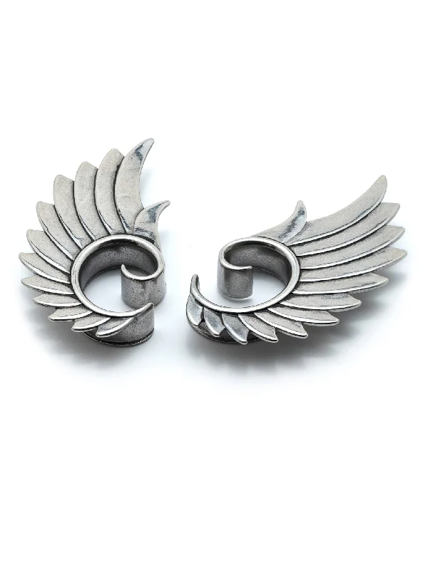 Cherub Wing Steel Curled Saddles