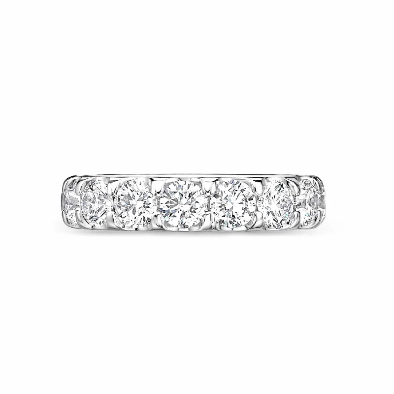 Platinum Odessa Eternity Diamond Band