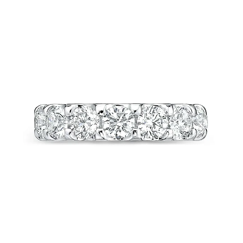 Platinum Odessa Eternity Diamond Band