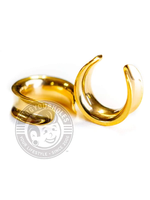 Gold Crescent Steel Saddles