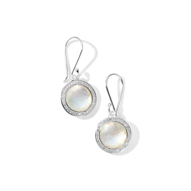 IPPOLITA Lollipop Drop Earrings in Sterling Silver with Diamonds