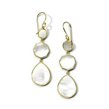 IPPOLITA Polished Rock Candy Crazy 8's Earrings in Mother-of-Pearl