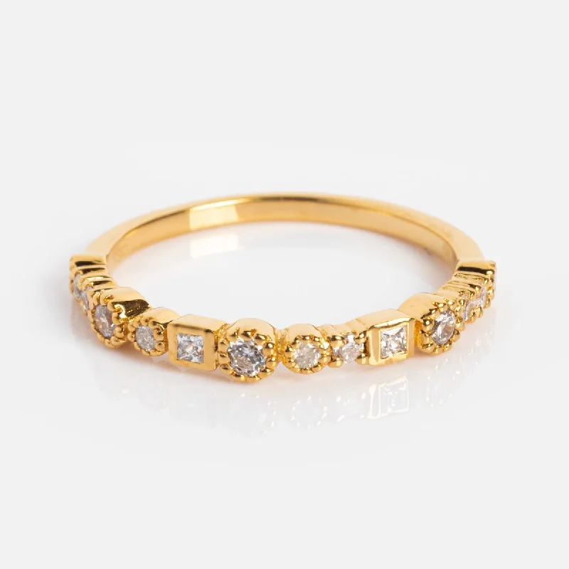 Diamond Constellation Eternity Ring