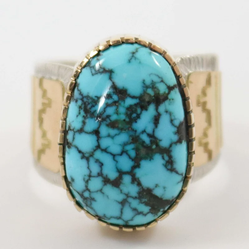 Lone Mountain Turquoise Ring