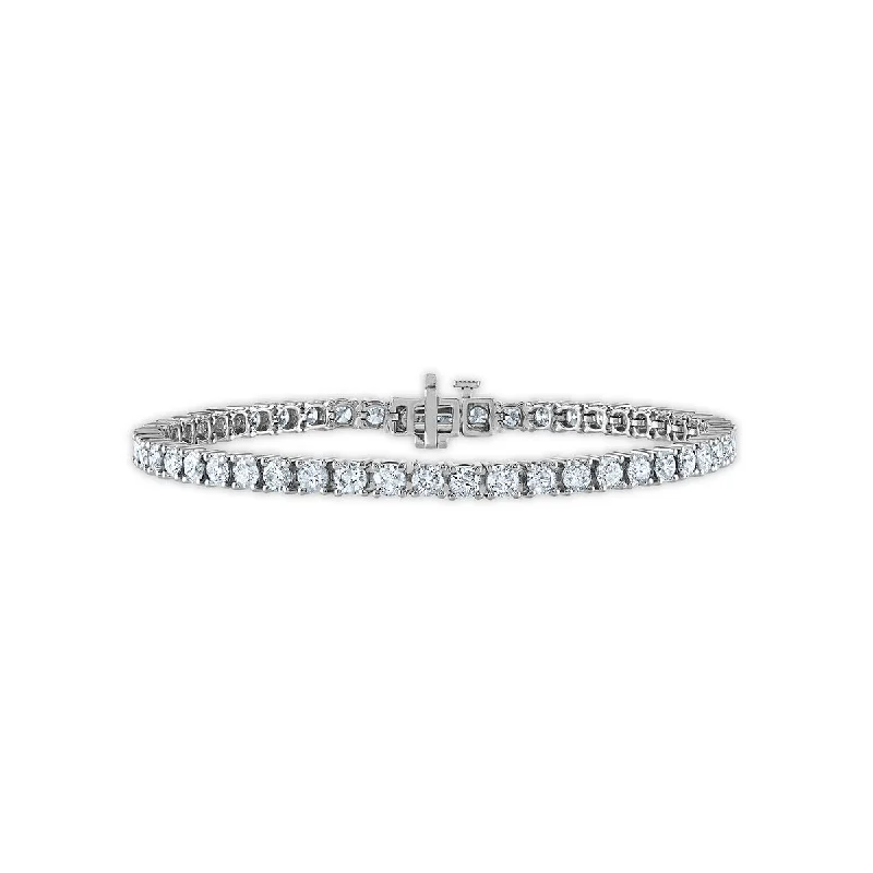 6 CTW Diamond 7-inch Tennis Bracelet in 10KT White Gold