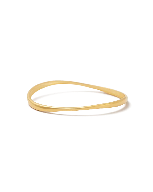 ECHO BANGLE (18K GOLD PLATED)