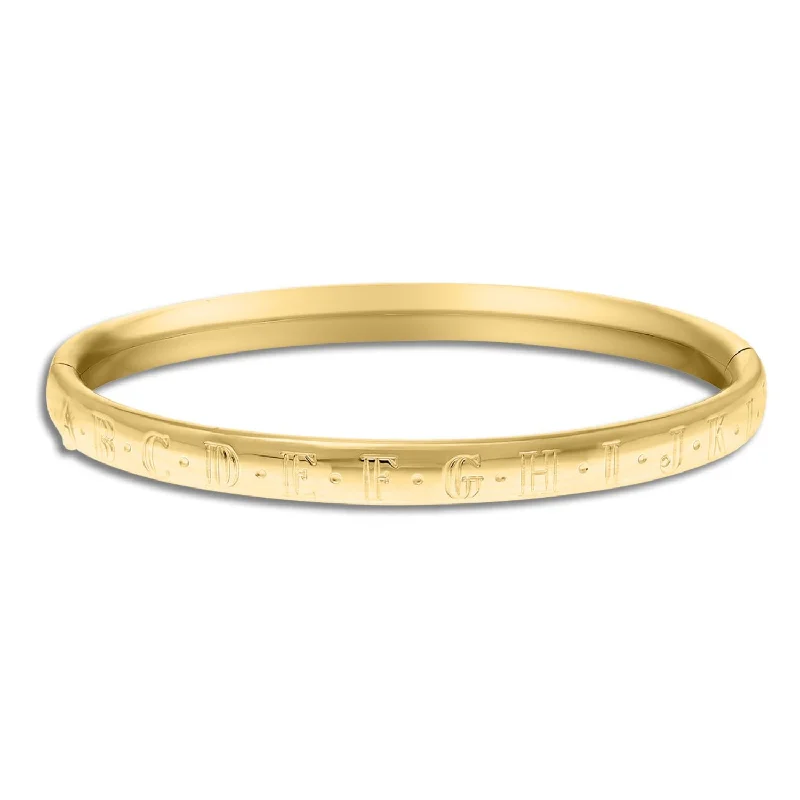 Kiddie Kraft 14KT Yellow Gold Filled 5.25-inch Childrens Bangle Bracelet